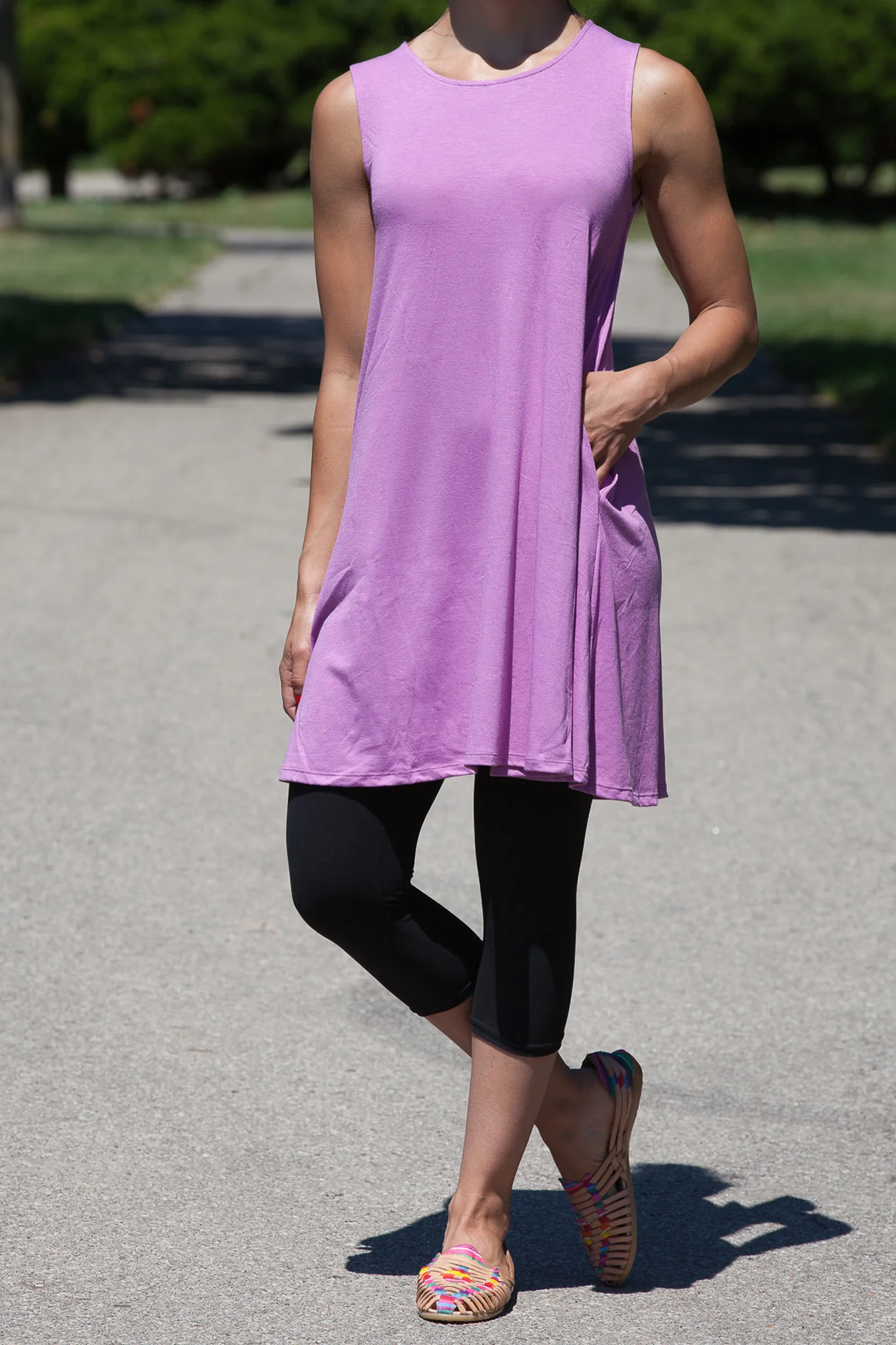 Long Tank Tunic (WITH POCKETS) - Image 10