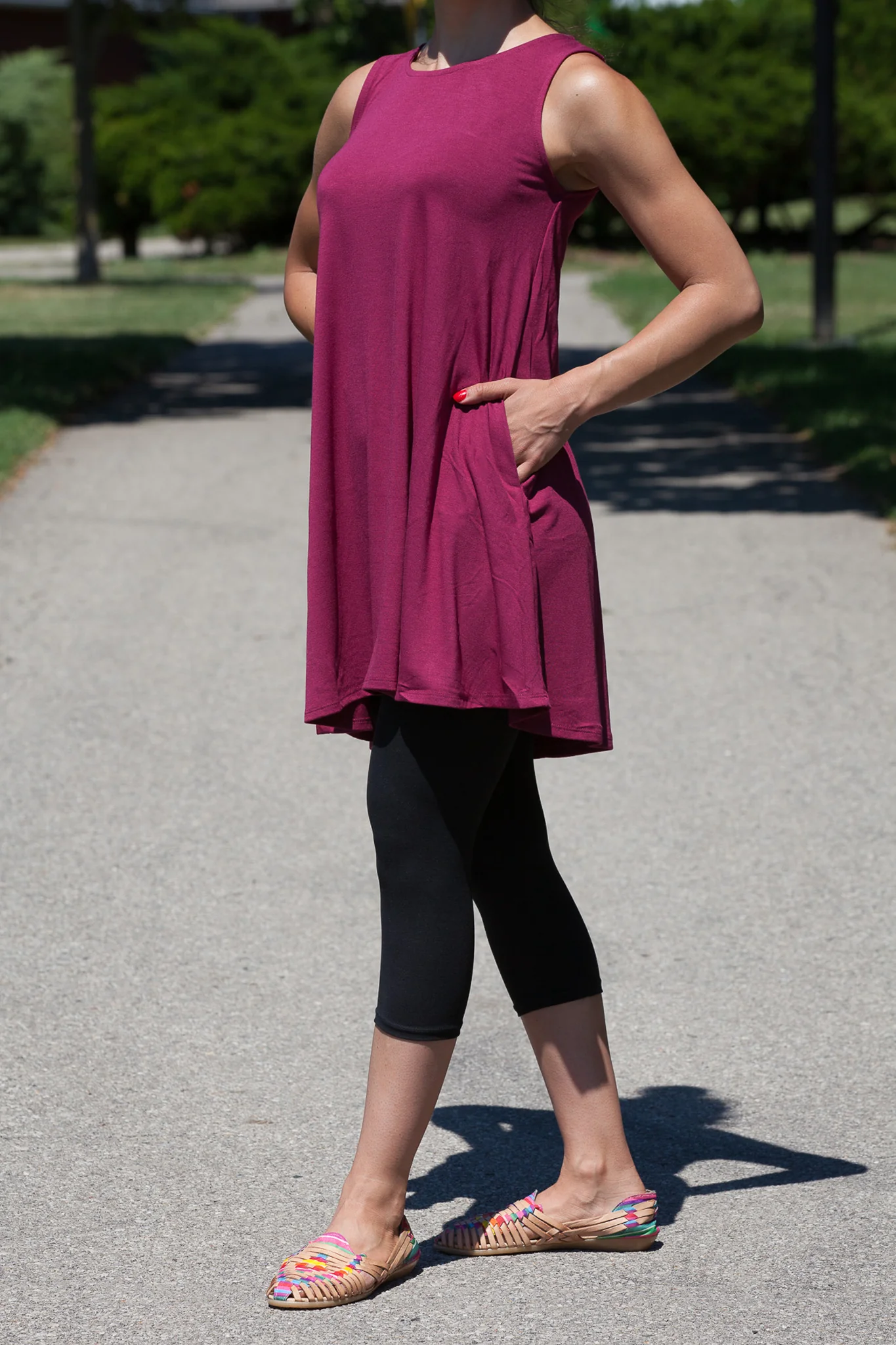 Long Tank Tunic (WITH POCKETS) - Image 44