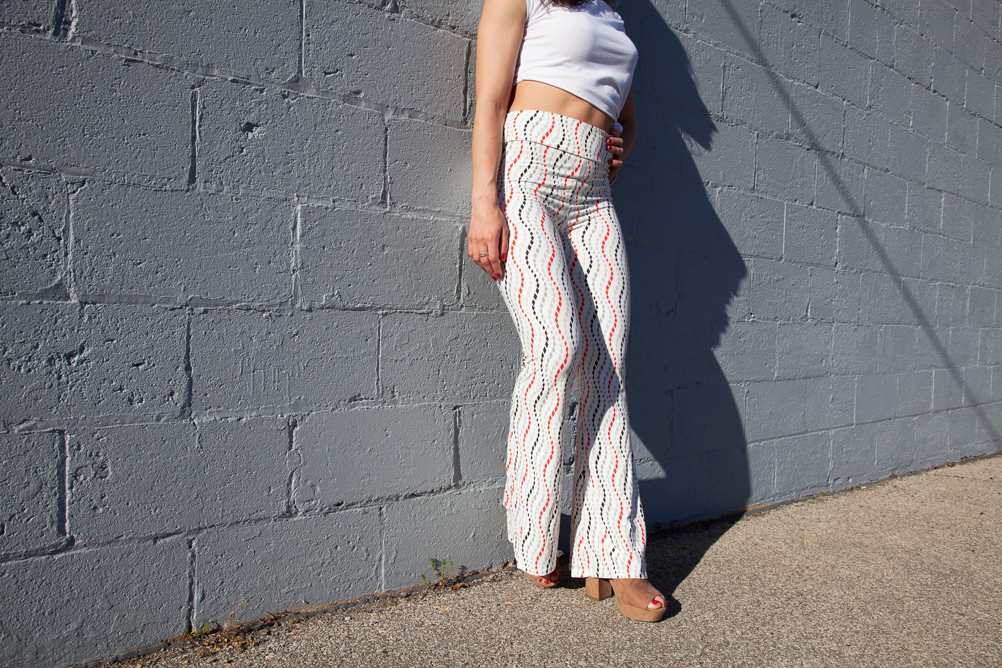 Wavy Baby Flare Leggings - Image 3